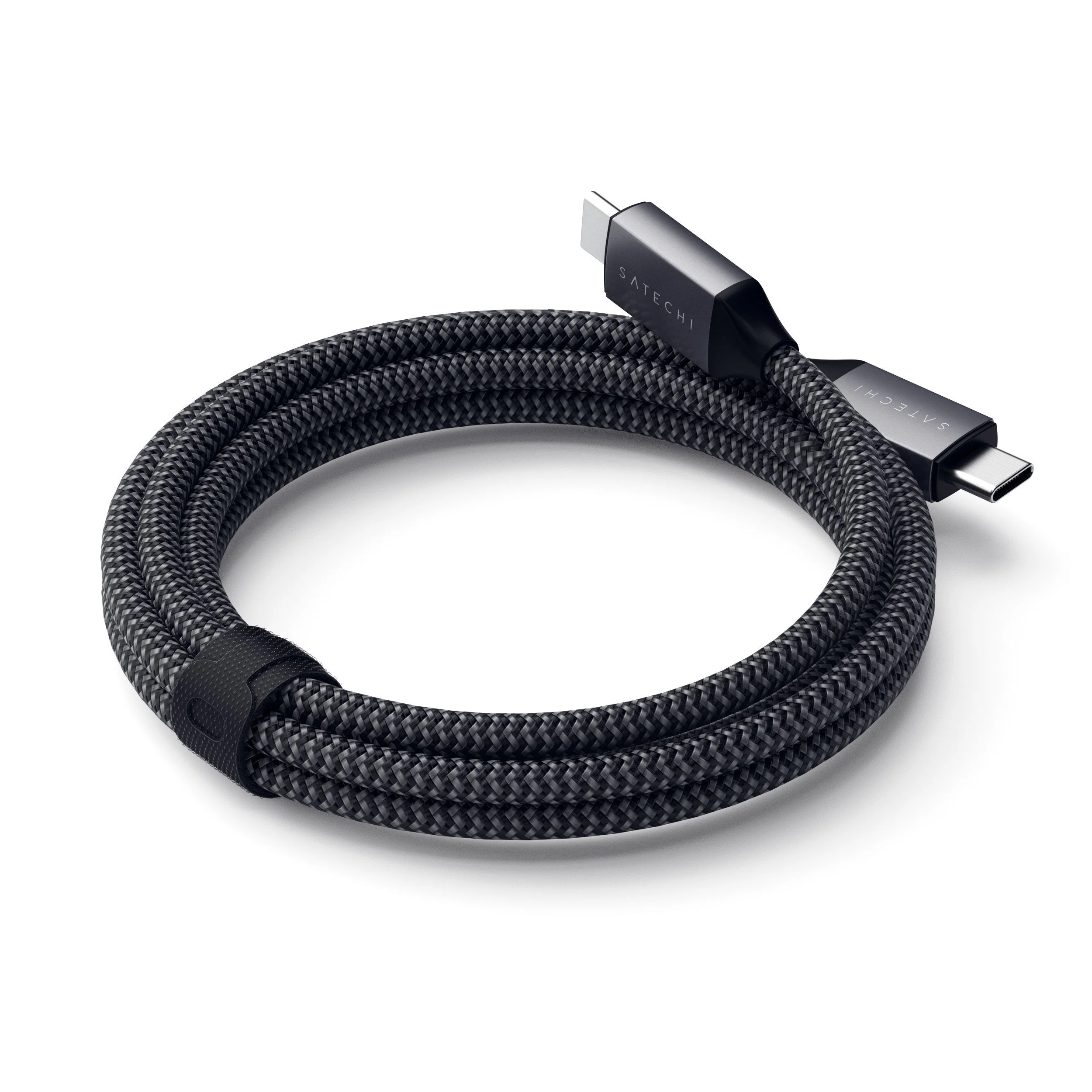 Satechi 2m USB-C til USB-C Ladekabel - Stellargrå - Image 2