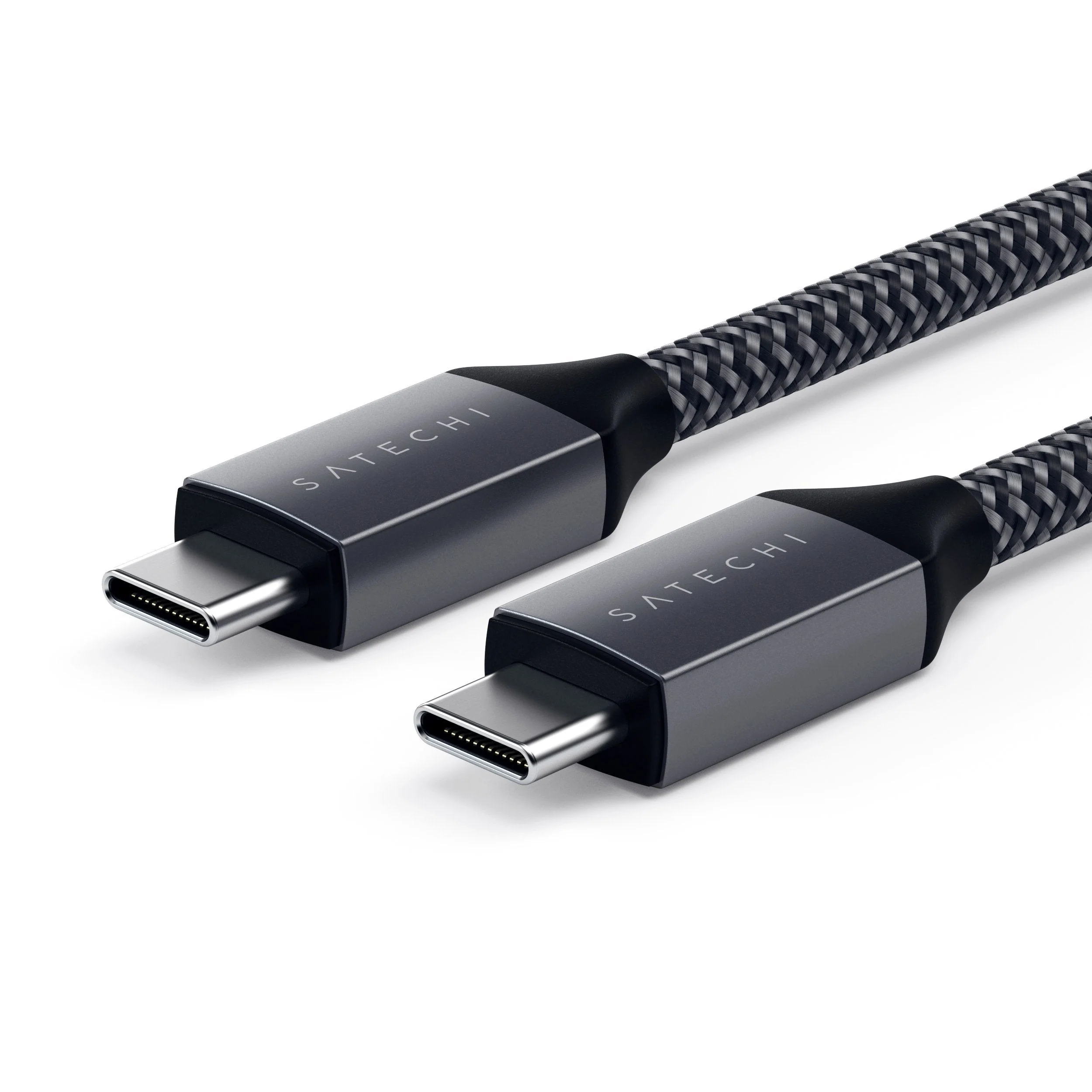 Satechi 2m USB-C til USB-C Ladekabel - Stellargrå - Image 3