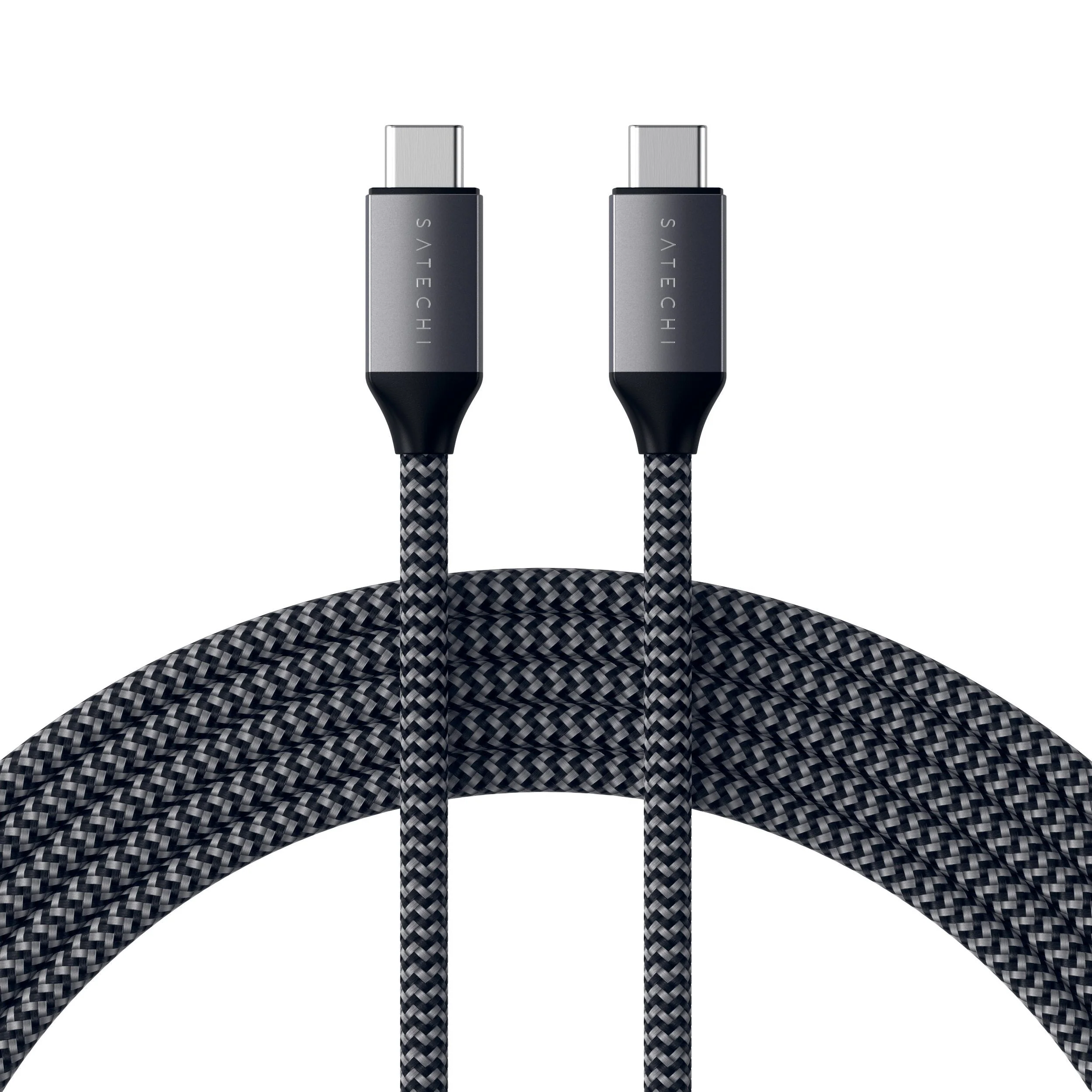 Satechi 2m USB-C til USB-C Ladekabel - Stellargrå - Image 5