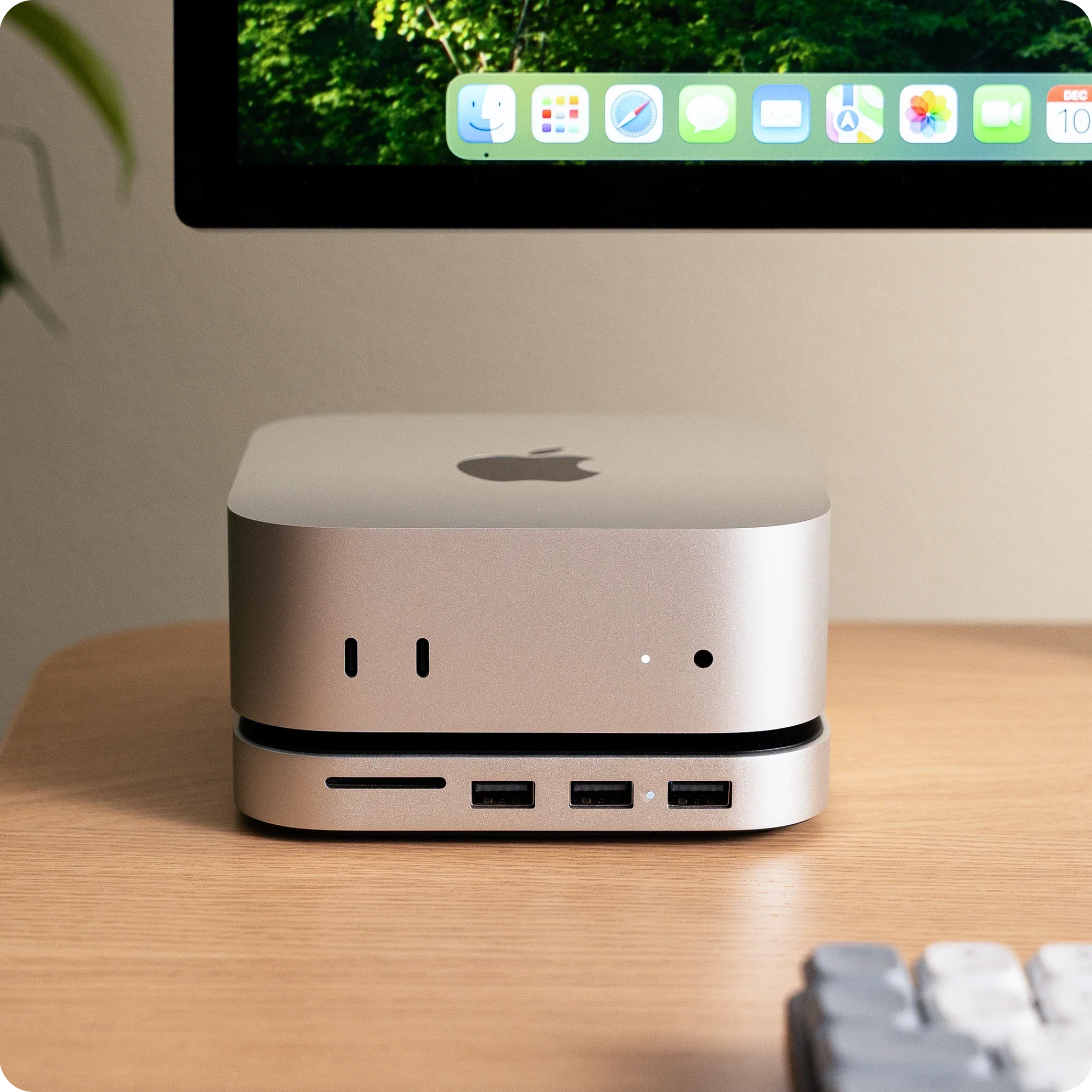 Satechi Mac mini M4 Stand Hub med SSD-kabinett - Image 3