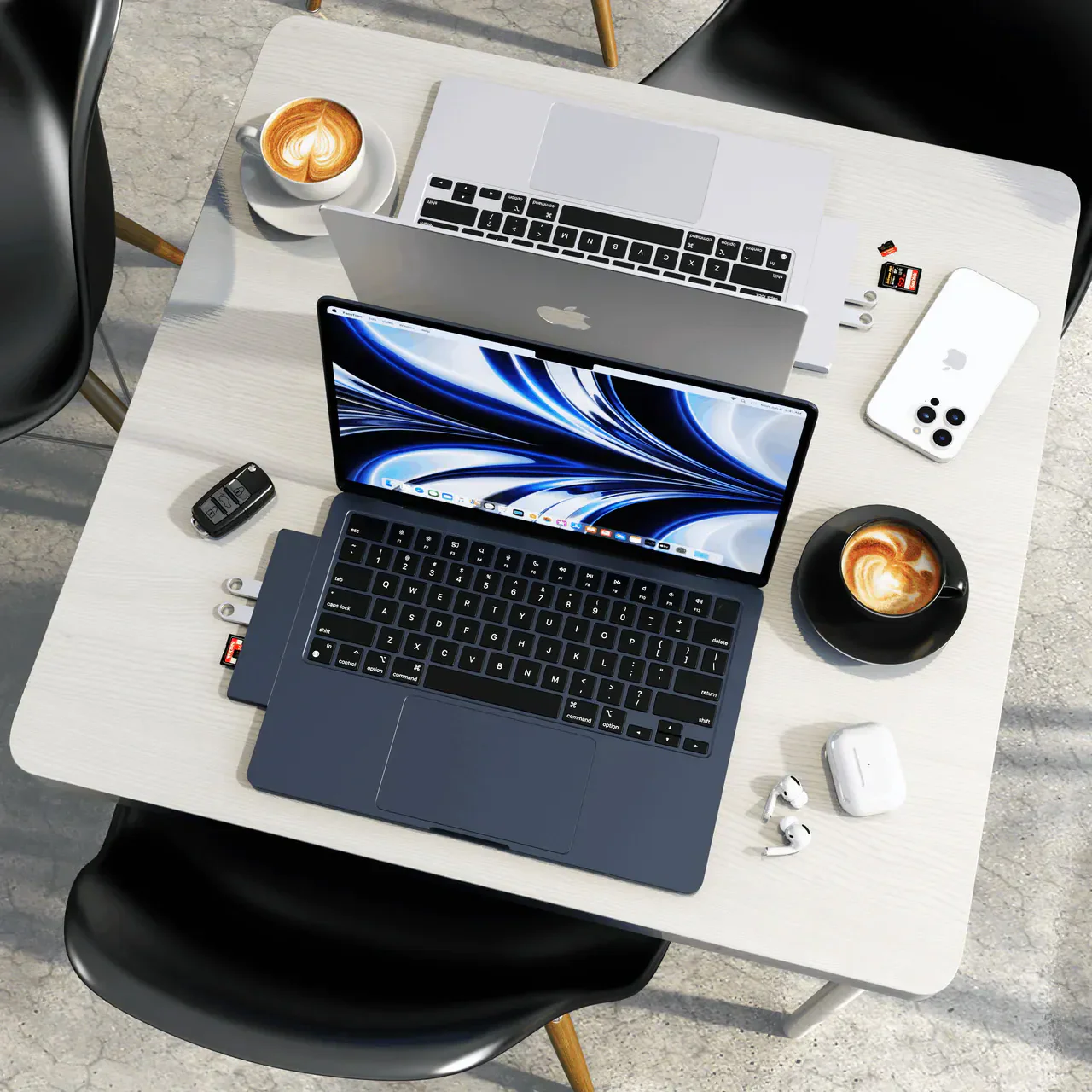 Satechi Pro Hub Slim Multiadapter - Silver - Image 3