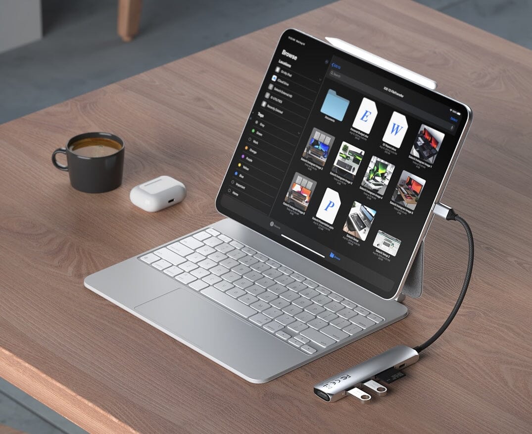 Satechi Slim 6 Multiport Adapter - Sølv - Image 5