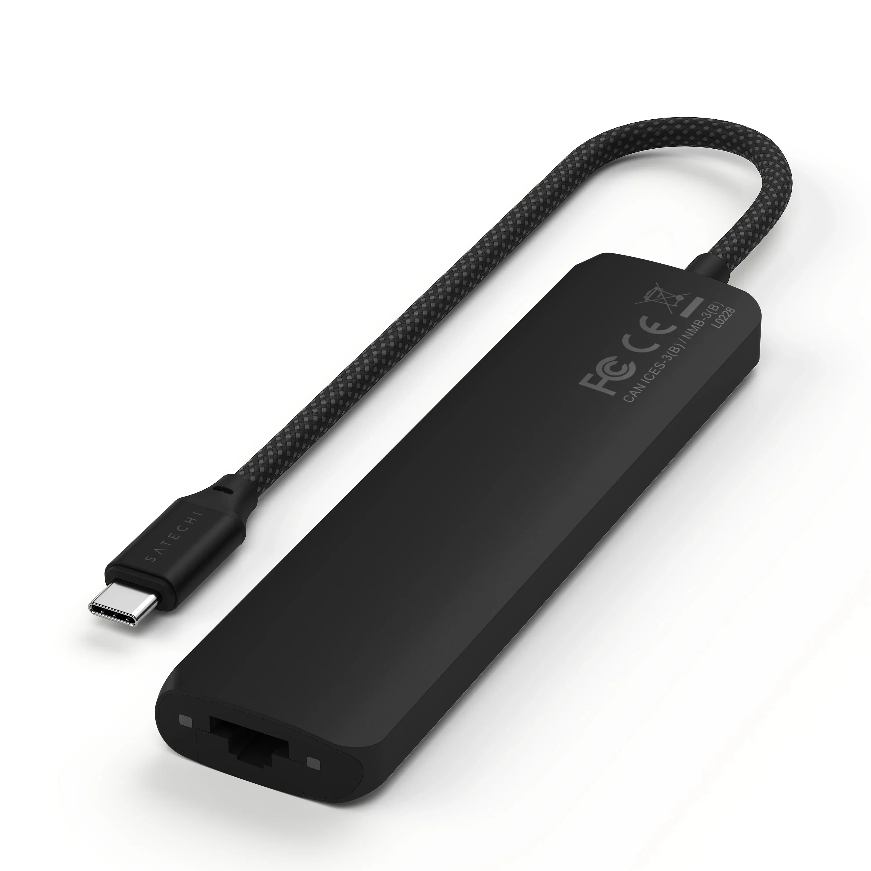 Satechi Slim 7 Multiport Adapter - Svart - Image 3
