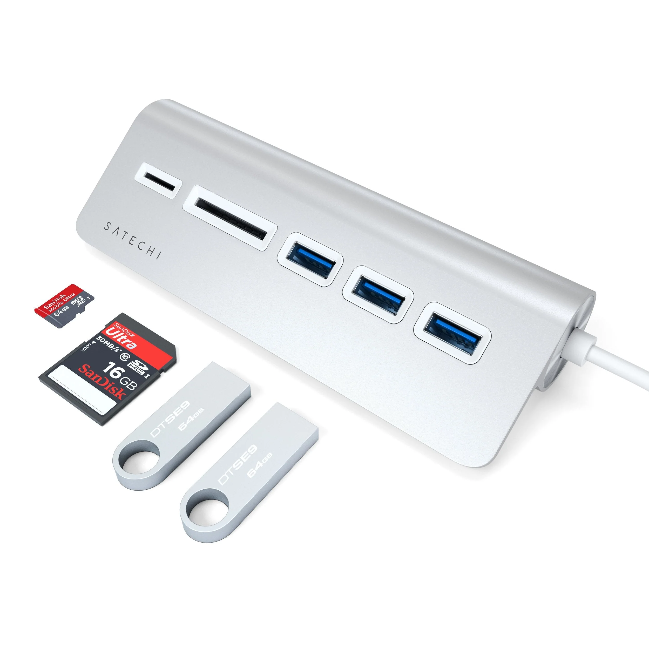 Satechi USB-C Hub - Sølv - Image 4