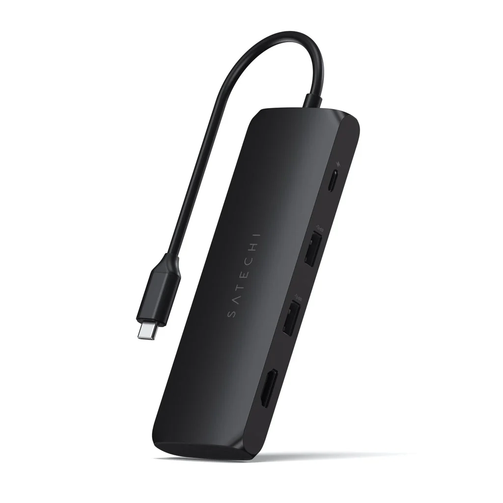 Satechi USB-C Hybrid Multiport Adapter - Svart - Image 3