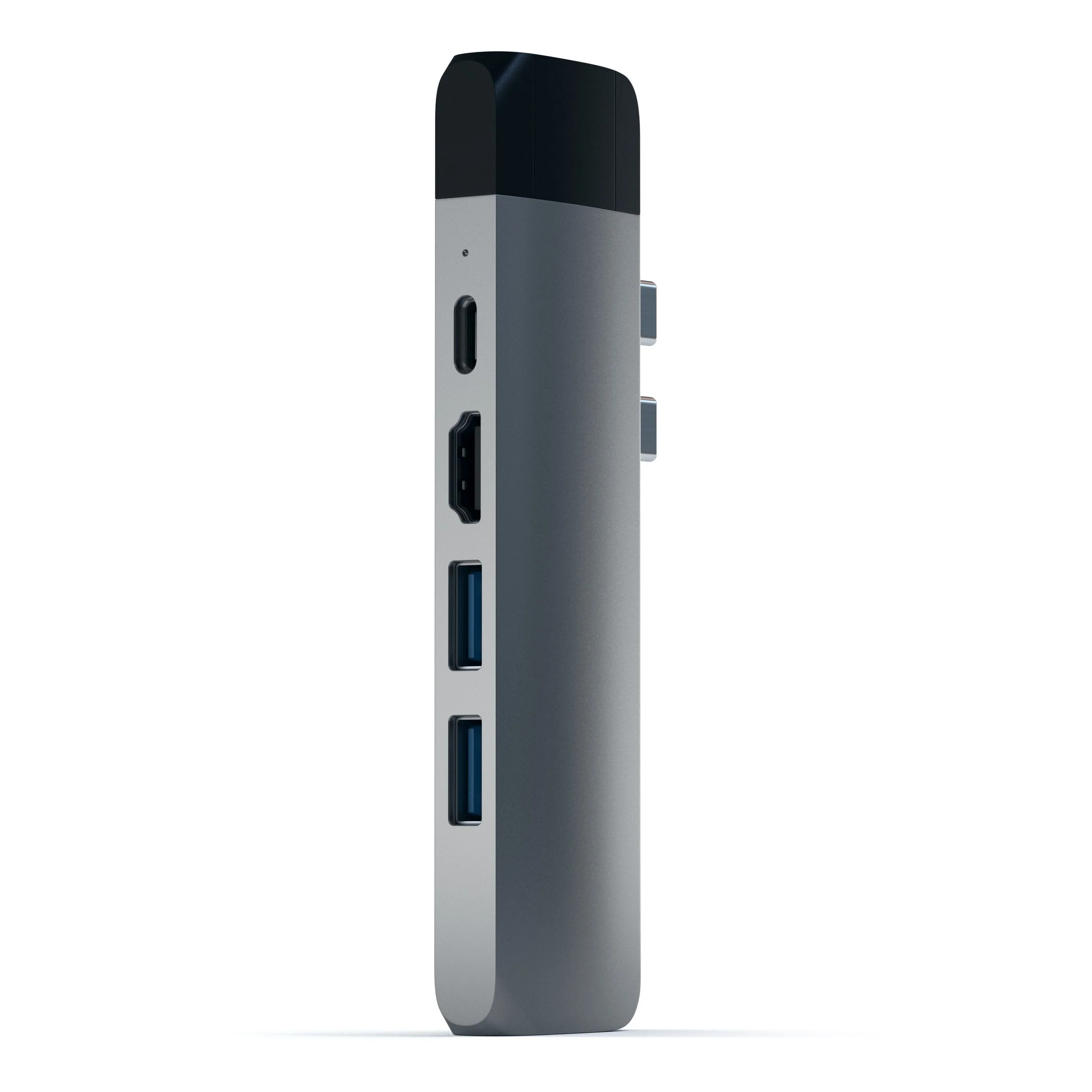 Satechi USB-C Pro Hub med Ethernet - Stellargrå