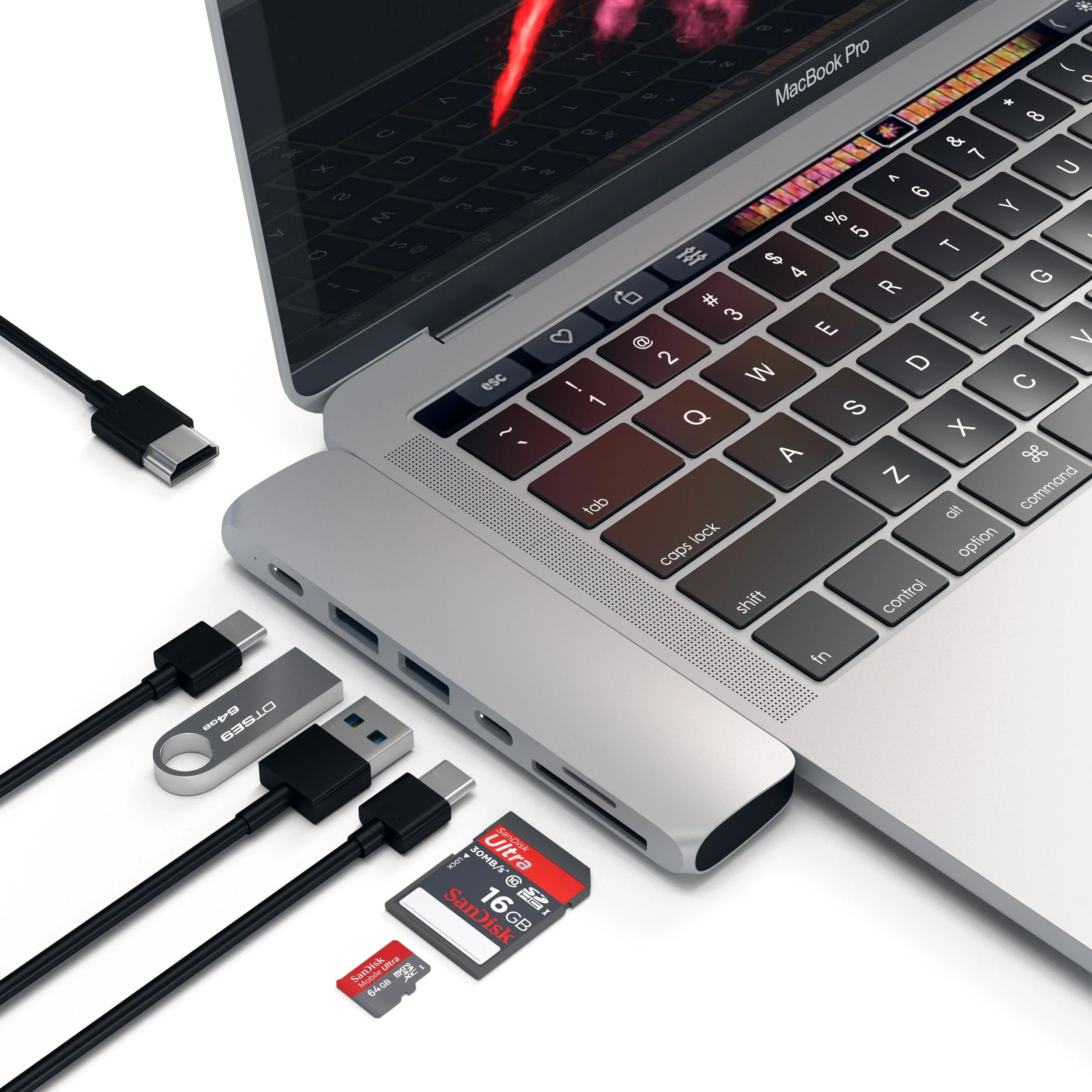 Satechi USB-C Pro Hub - Sølv - Image 3
