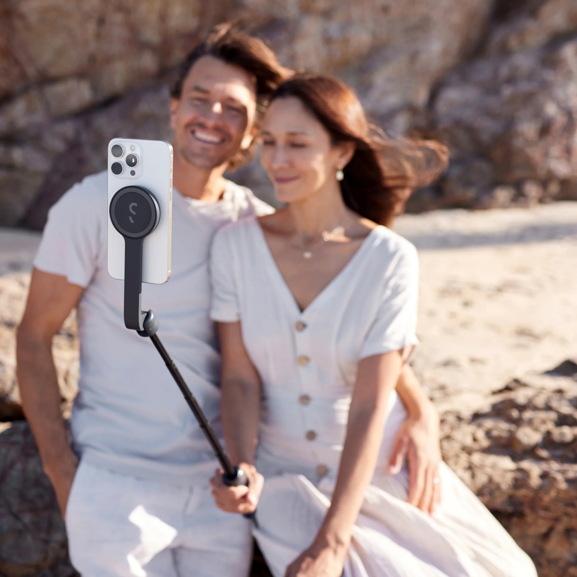 ShiftCam SnapStand Selfiestang til iPhone - Grå - Image 4