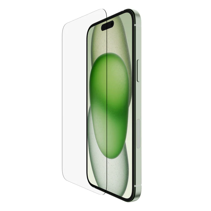 Skjermbeskytter fra Belkin inkl. montering (16 Plus/15 Plus/14 Pro Max)