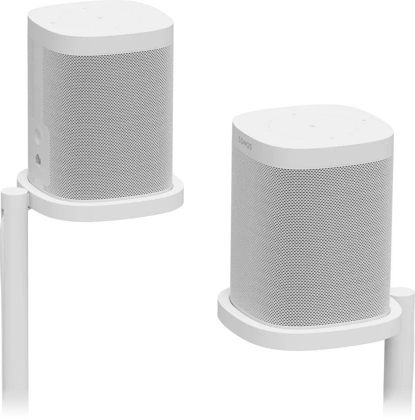 Sonos One Høyttalerstativ 2 pk - Hvit - Image 4