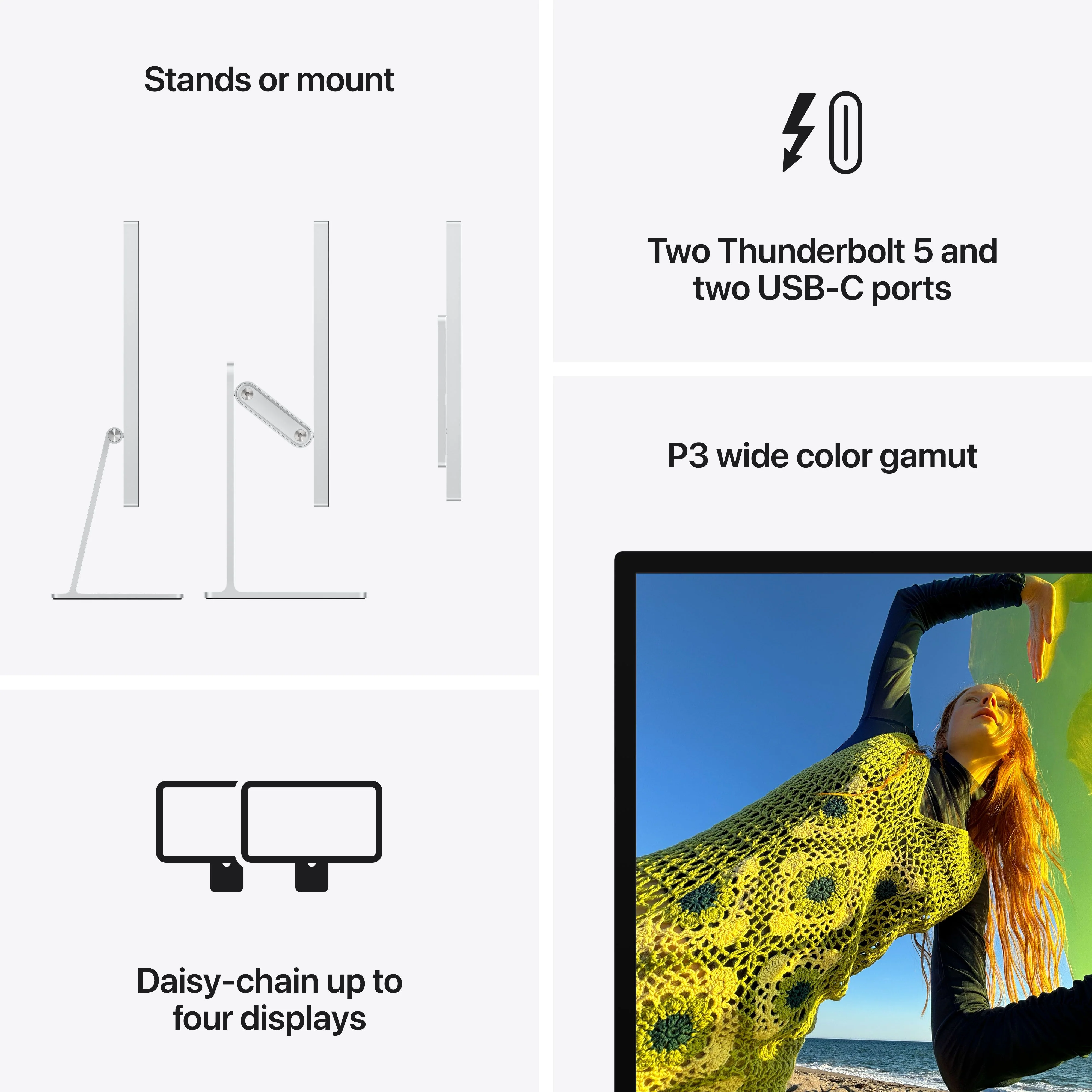 Apple 27" Studio Display med Vinkeljustering - Image 8