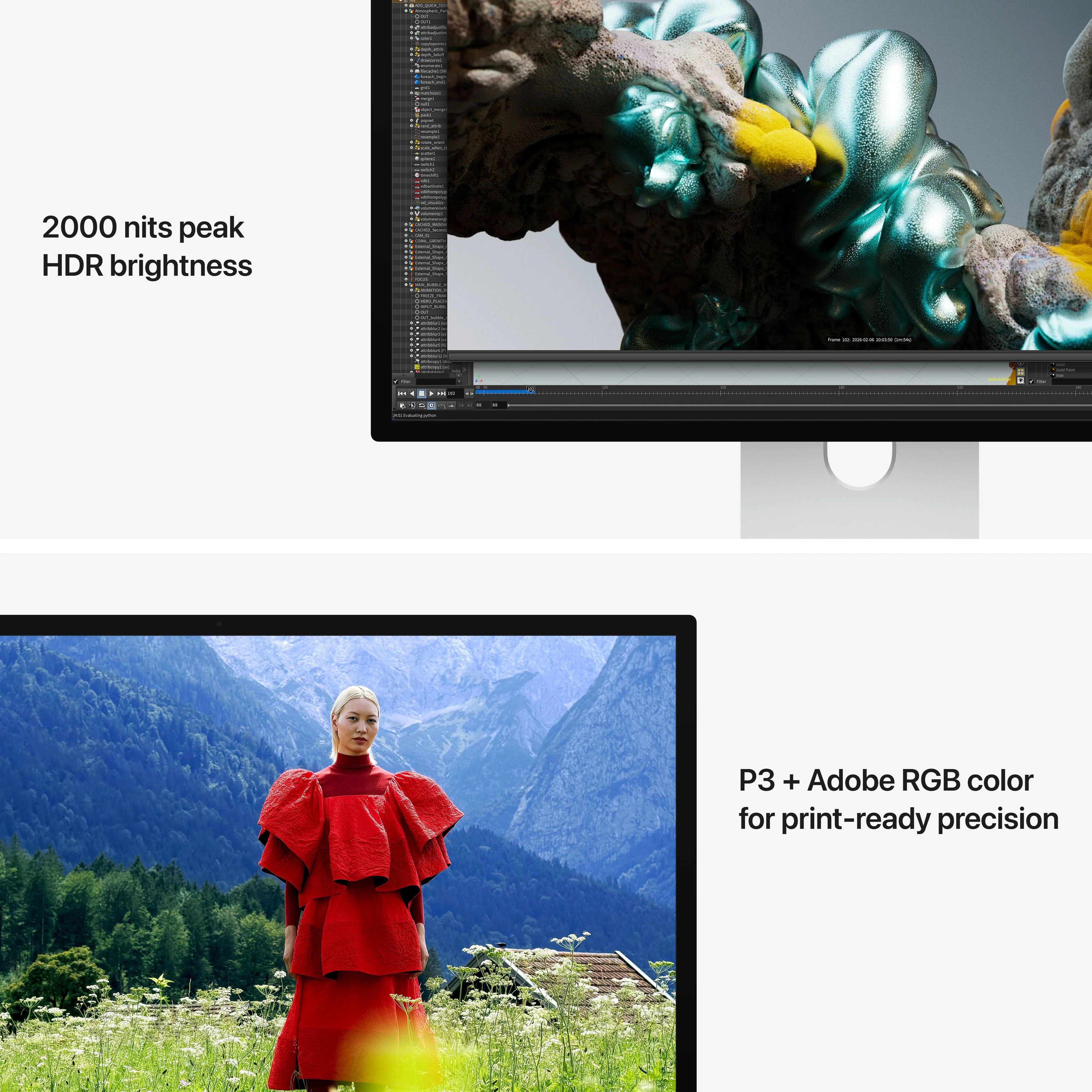 Apple Studio Display XDR med VESA-monteringsadapter - Image 4