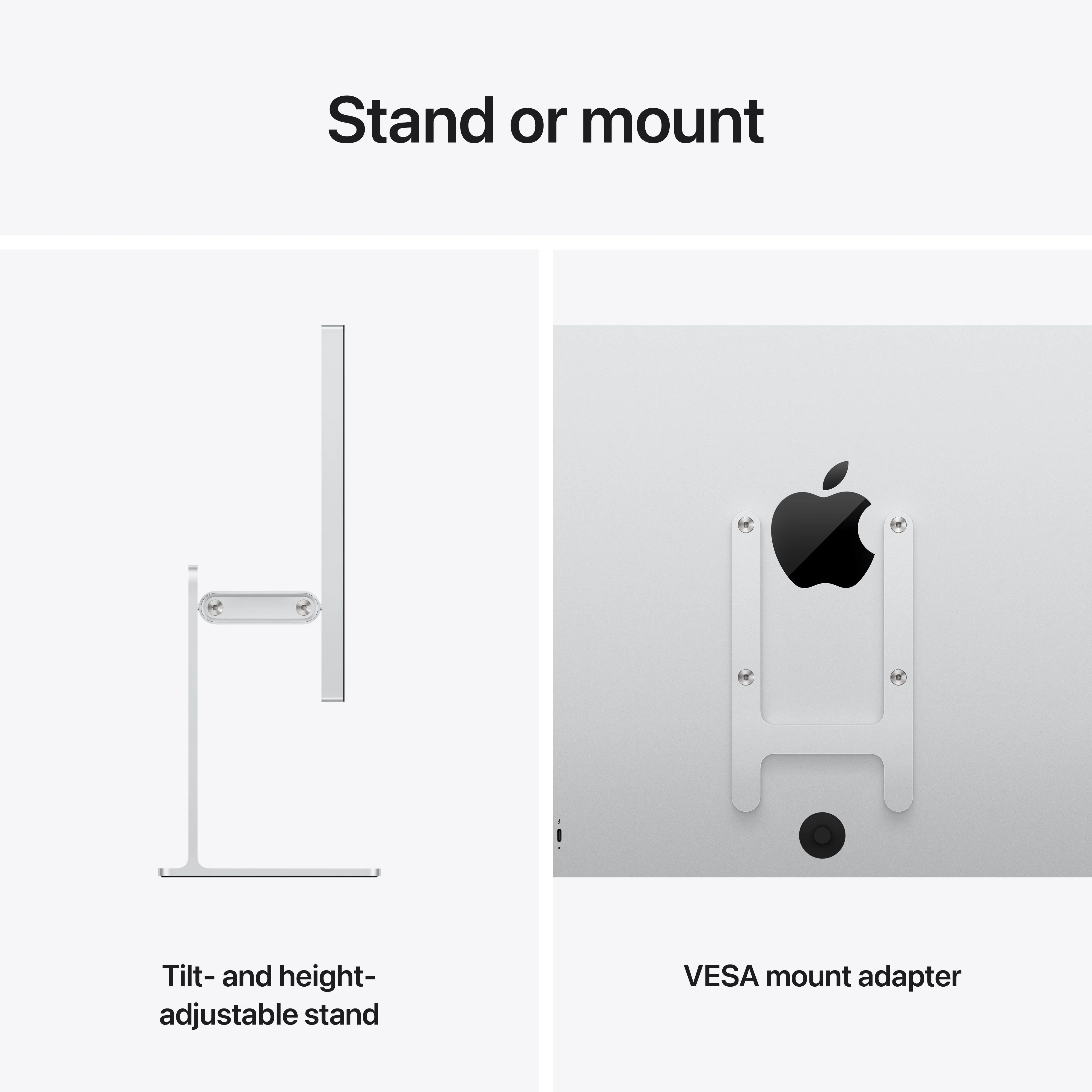 Apple Studio Display XDR med VESA-monteringsadapter - Image 7