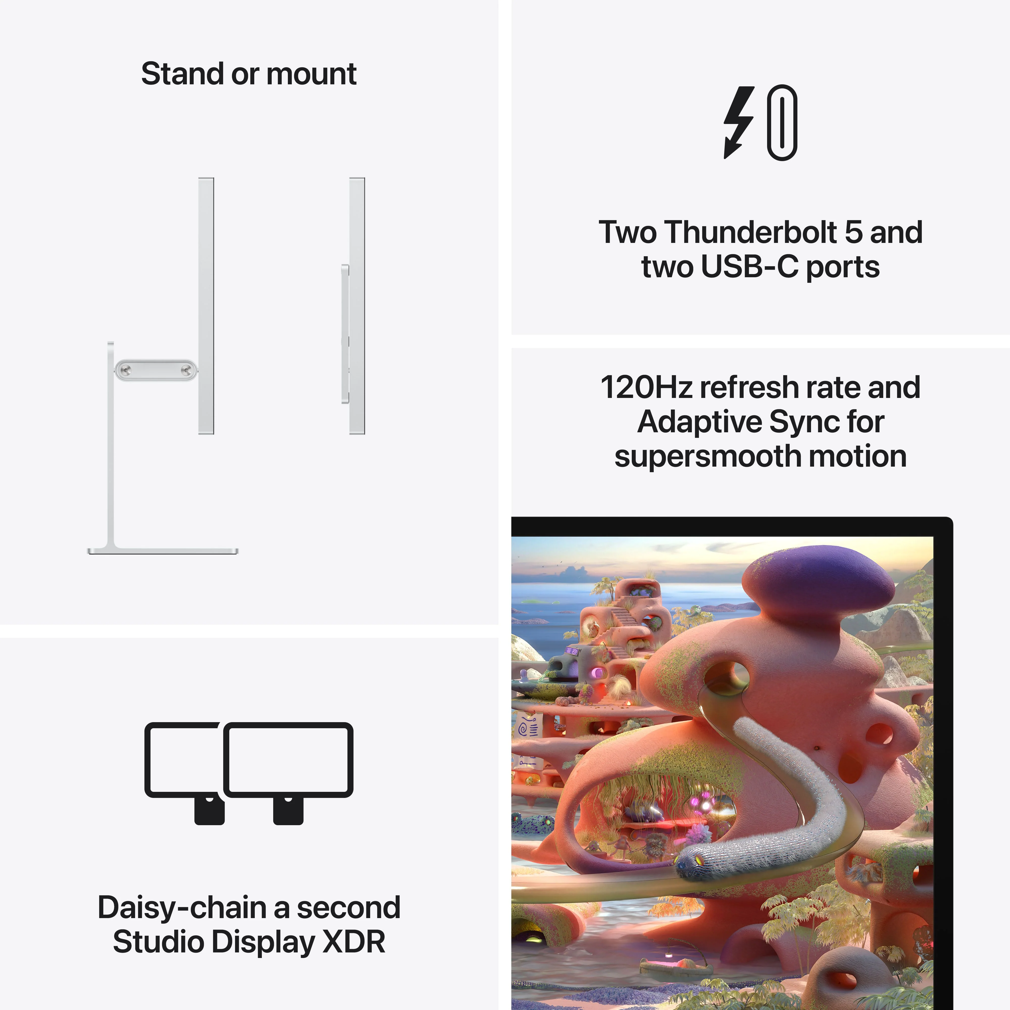 Apple Studio Display XDR med VESA-monteringsadapter - Image 8