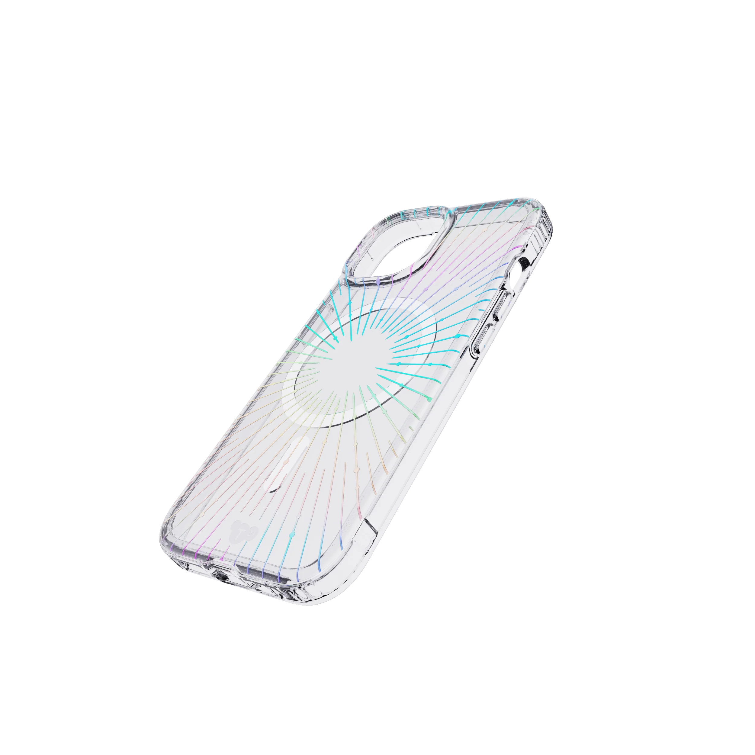 Tech21 Evo Clear Sparkle MagSafe Deksel til iPhone 15 - Image 2
