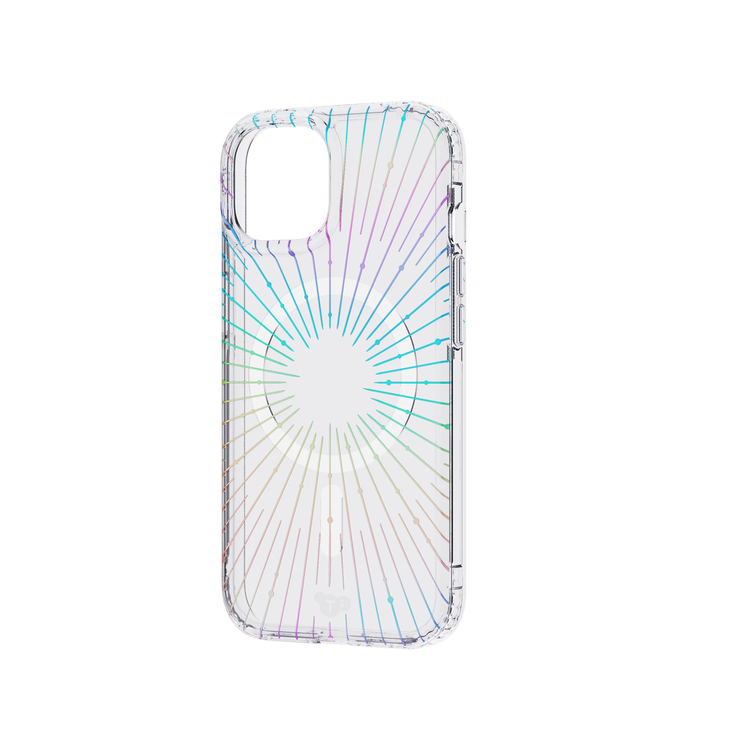 Tech21 Evo Clear Sparkle MagSafe Deksel til iPhone 15 - Image 4