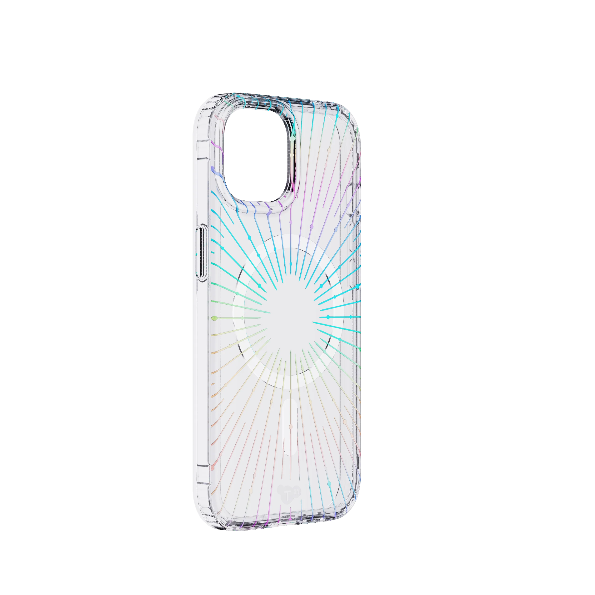 Tech21 Evo Clear Sparkle MagSafe Deksel til iPhone 15 - Image 6