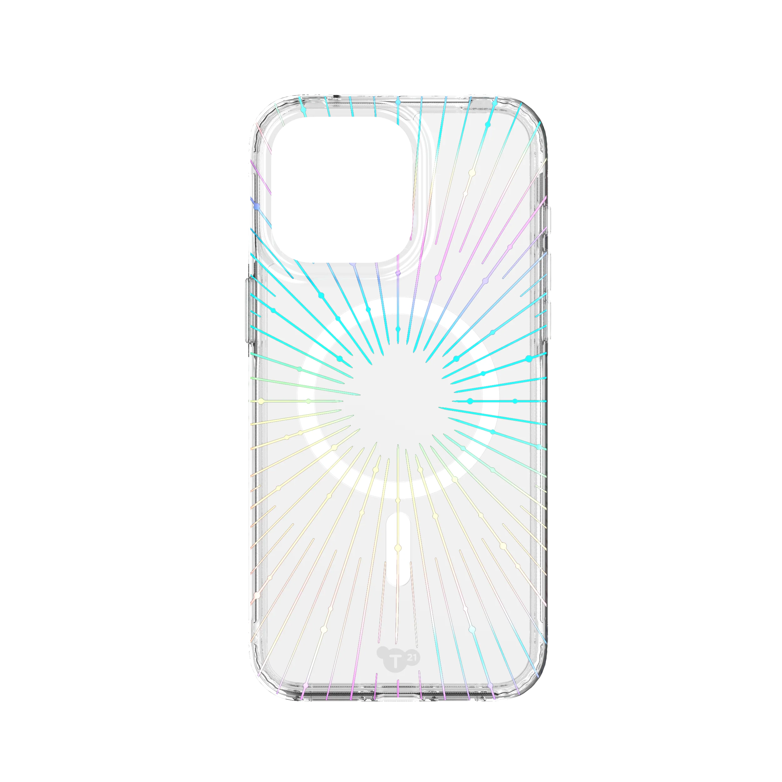 Tech21 Evo Clear Sparkle MagSafe Deksel til iPhone 15 Pro Max