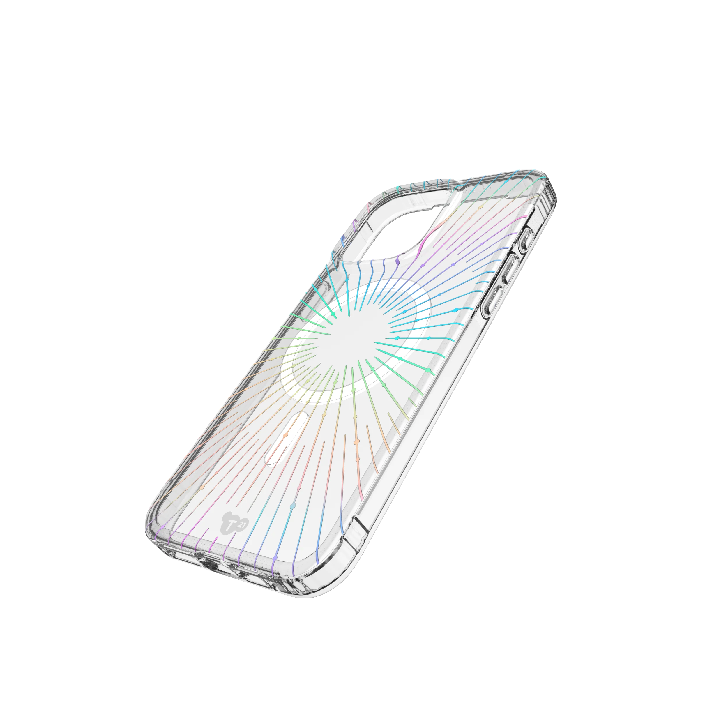 Tech21 Evo Clear Sparkle MagSafe Deksel til iPhone 15 Pro Max - Image 2