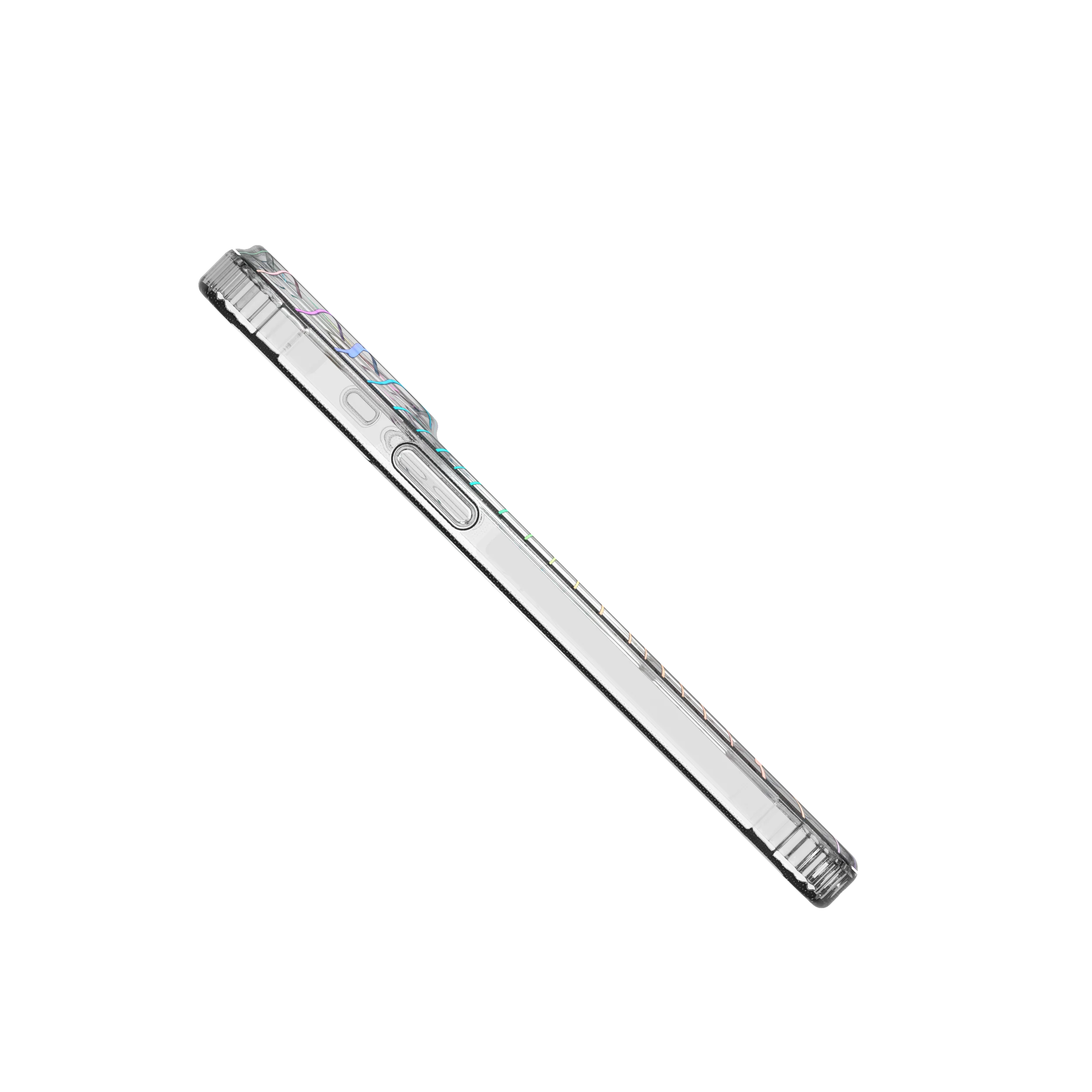 Tech21 Evo Clear Sparkle MagSafe Deksel til iPhone 15 Pro Max - Image 3