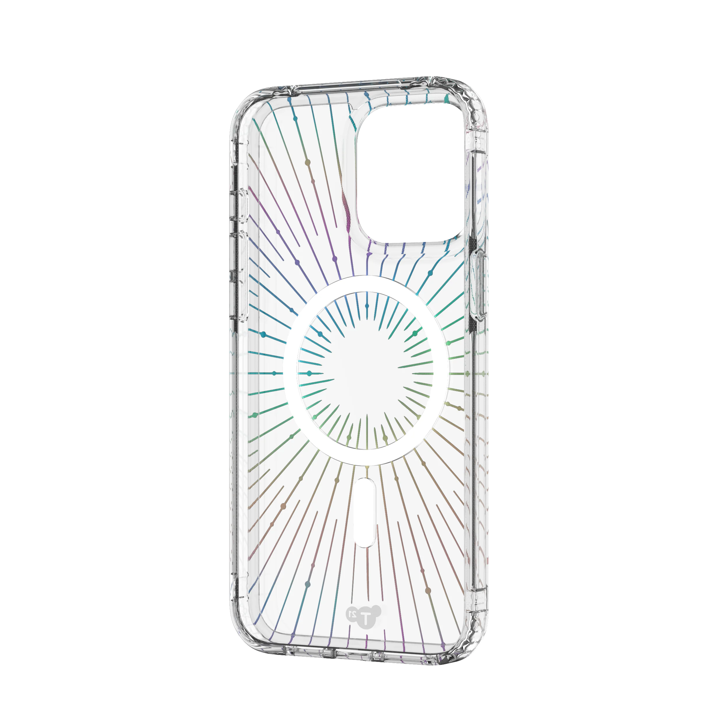Tech21 Evo Clear Sparkle MagSafe Deksel til iPhone 15 Pro Max - Image 5