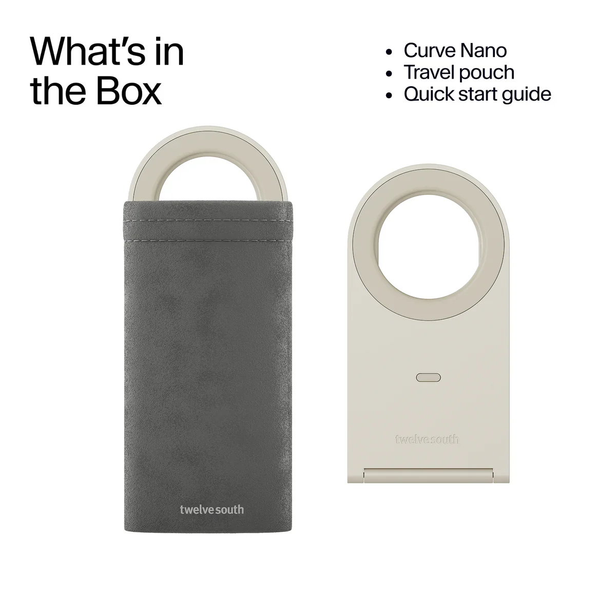Twelve South Curve Nano Stativ til iPhone - Slate - Image 7