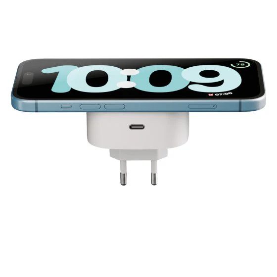Zens 15W Qi Trådløs Vegglader - Hvit - Image 3