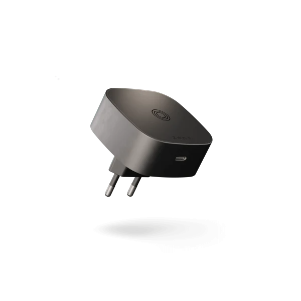 Zens 15W Qi Trådløs Vegglader - Svart - Image 2