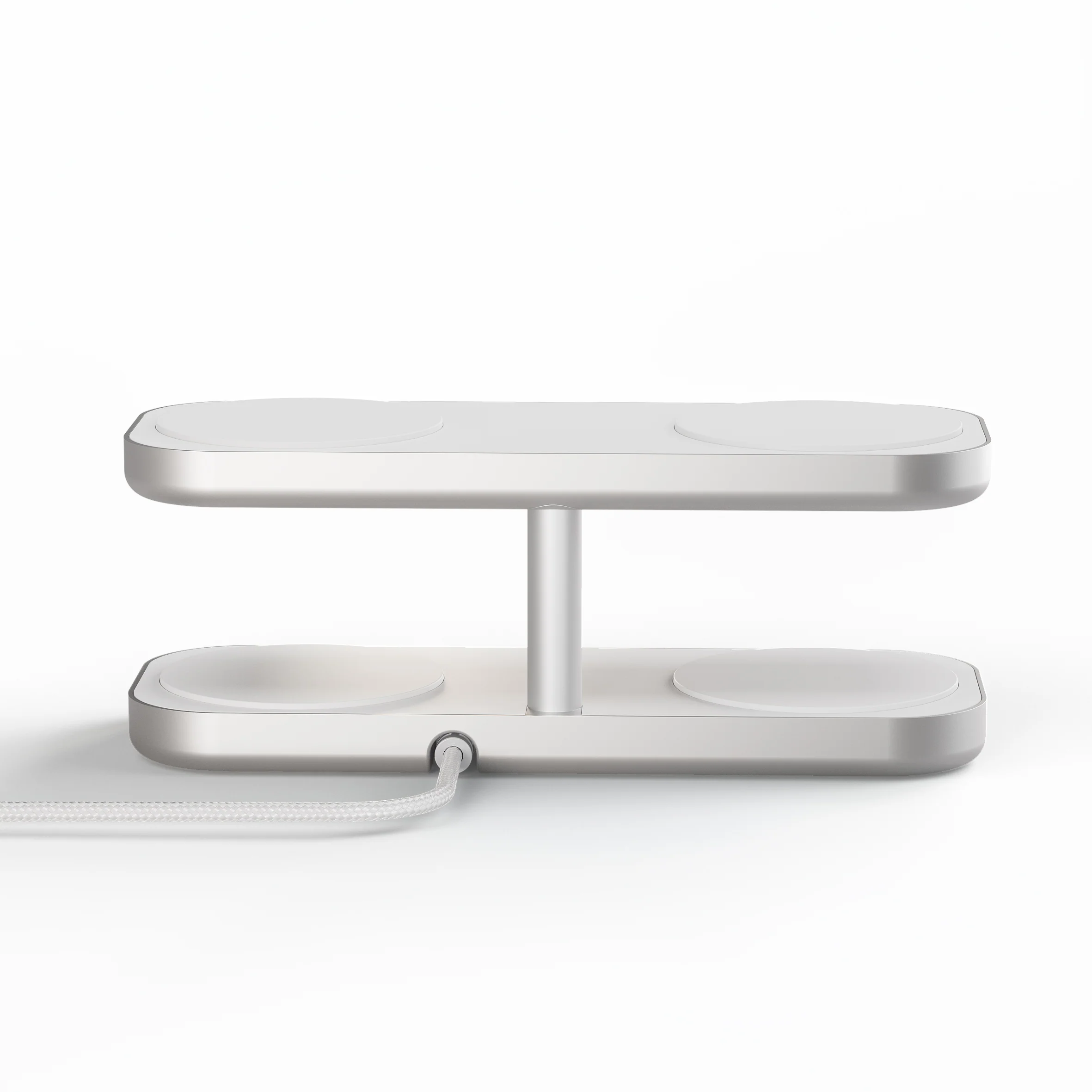 Zens Quattro Pro 4 Qi2 Trådløs lader - Hvit - Image 3